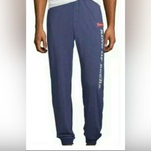 💎BUDWEISER: Men's King Of Beers Lounge Jogger Pants, Size:M, NWOT